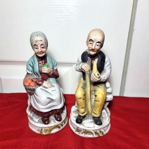 ❤ 2 FIGURINES ORNAMENT